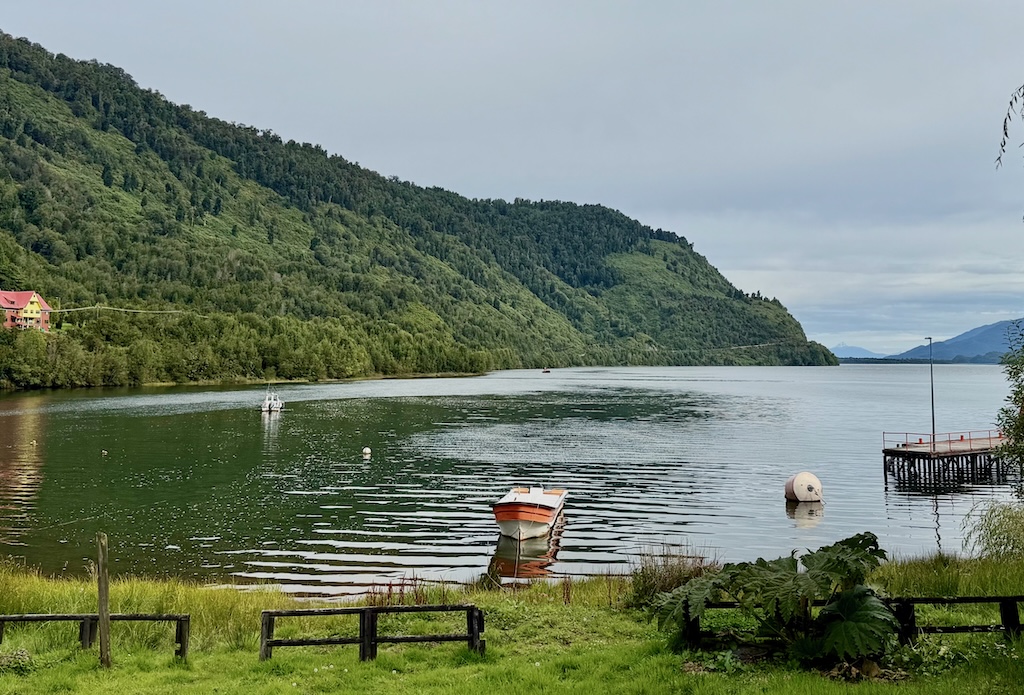 The gorgeous view across the fjord