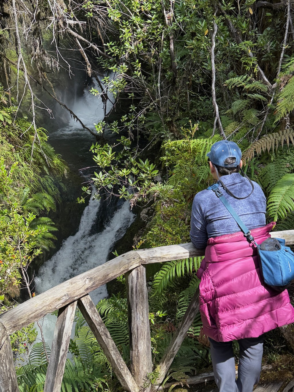 The park is filled with spectacular waterfalls.