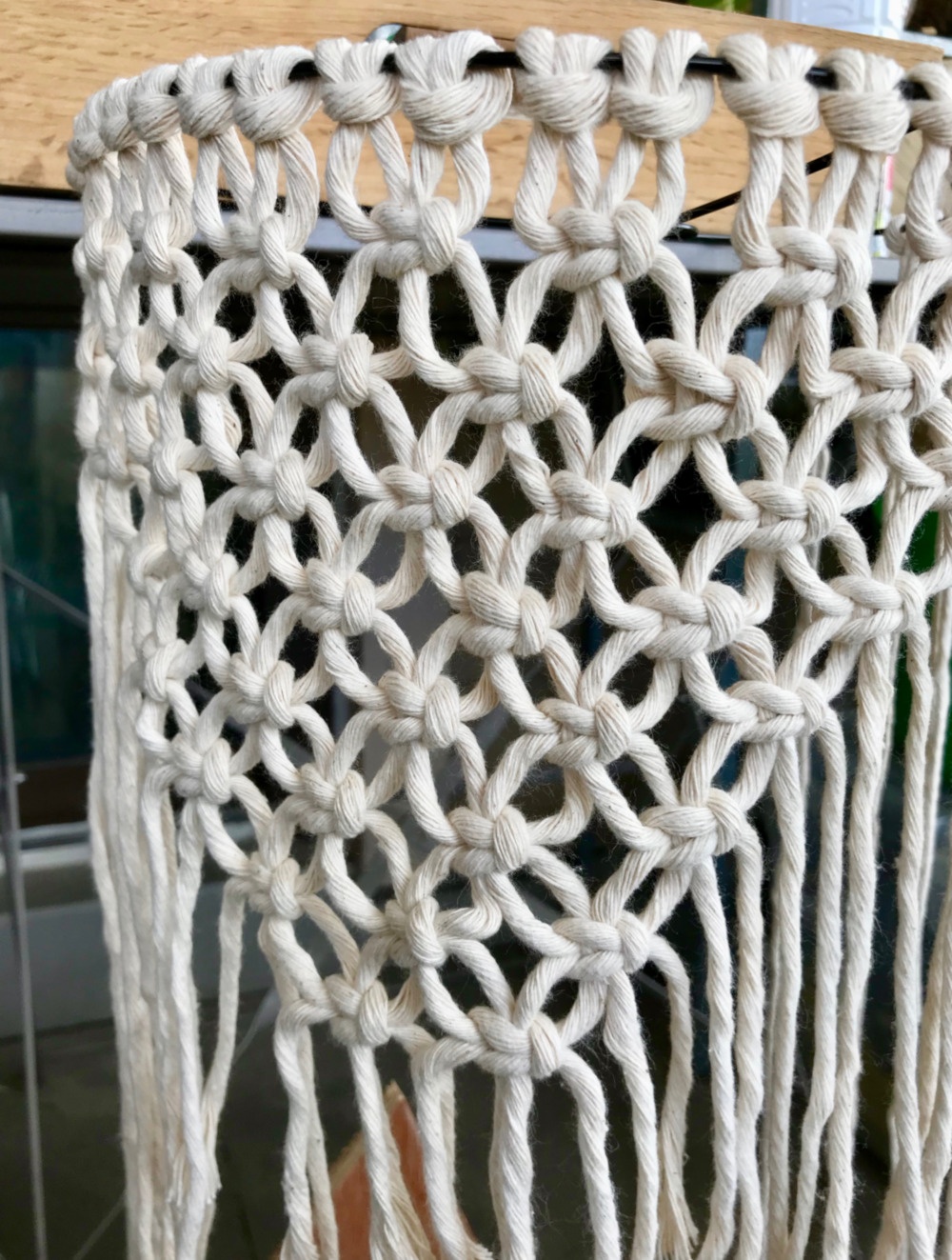 tuto de l'abat jour en macramé