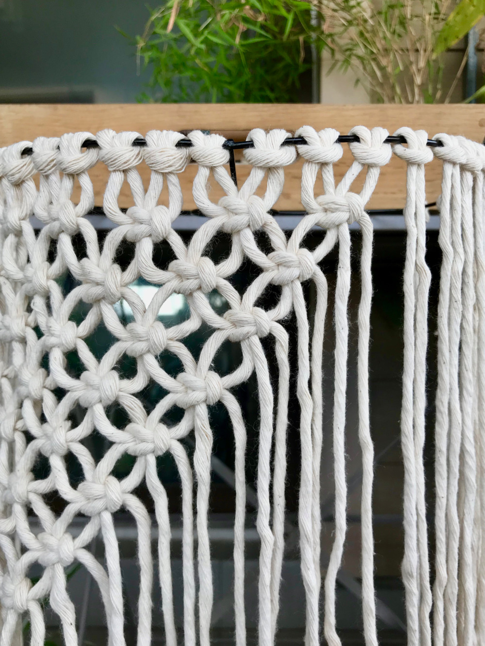 tuto de l'abat jour en macramé