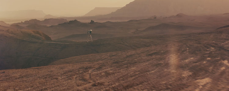 Walking on the Desert