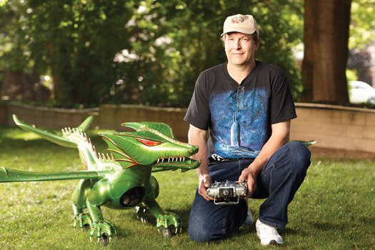 Mythical Beast jet powered r/c dragon