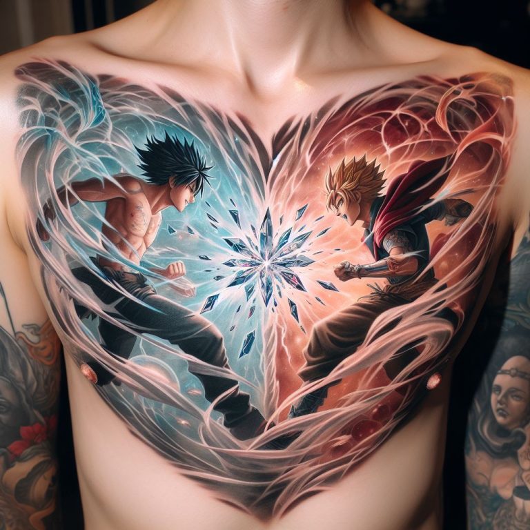30 captivating anime tattoo ideas for every fan 🌟: inspiration from