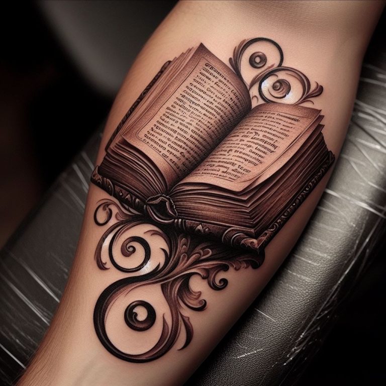 30 book tattoo ideas to inspire your literary ink journey 📚