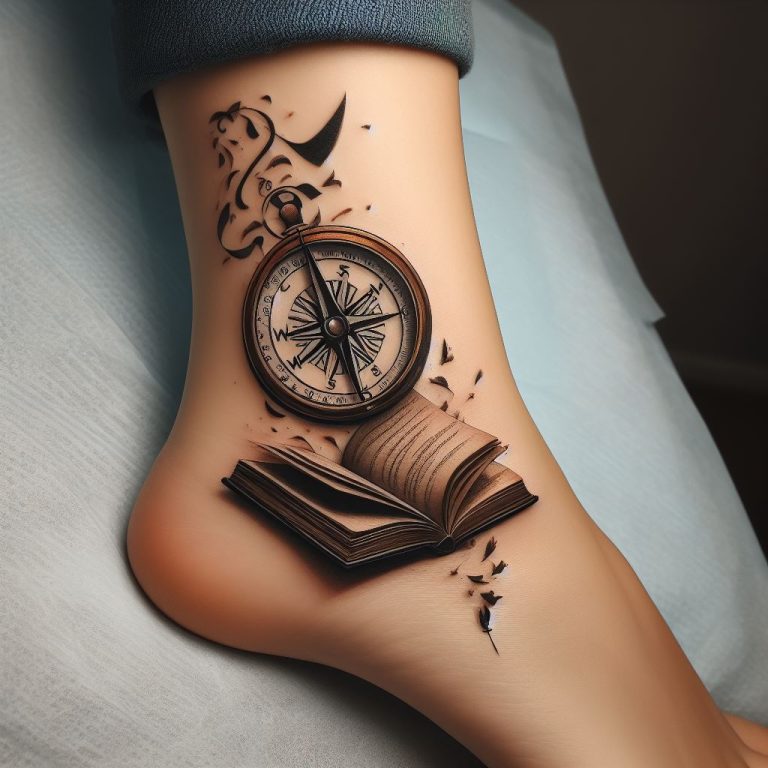 30 book tattoo ideas to inspire your literary ink journey 📚