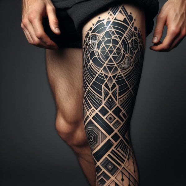 31 striking men's leg tattoo ideas & their deep meanings 🌟 discover