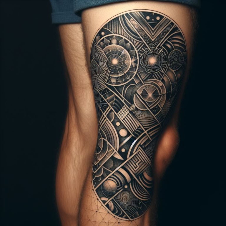 31 striking men's leg tattoo ideas & their deep meanings 🌟 discover