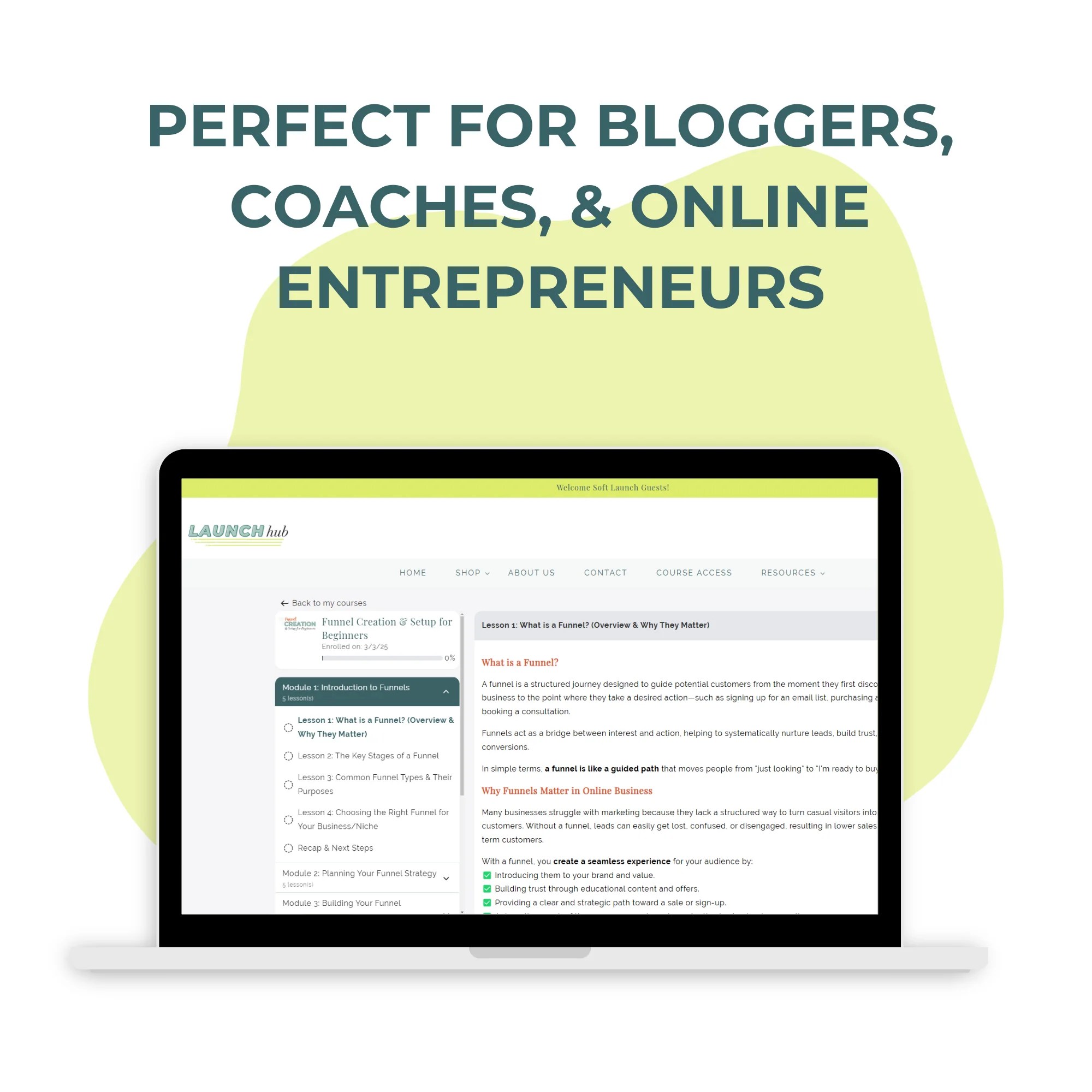 Funnel Creation Setup For Beginners The Launch Hub