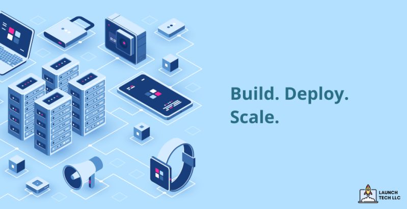 Launch Tech Llc Build Deploy Scale - Download Amazing Colorful Art | Desktop