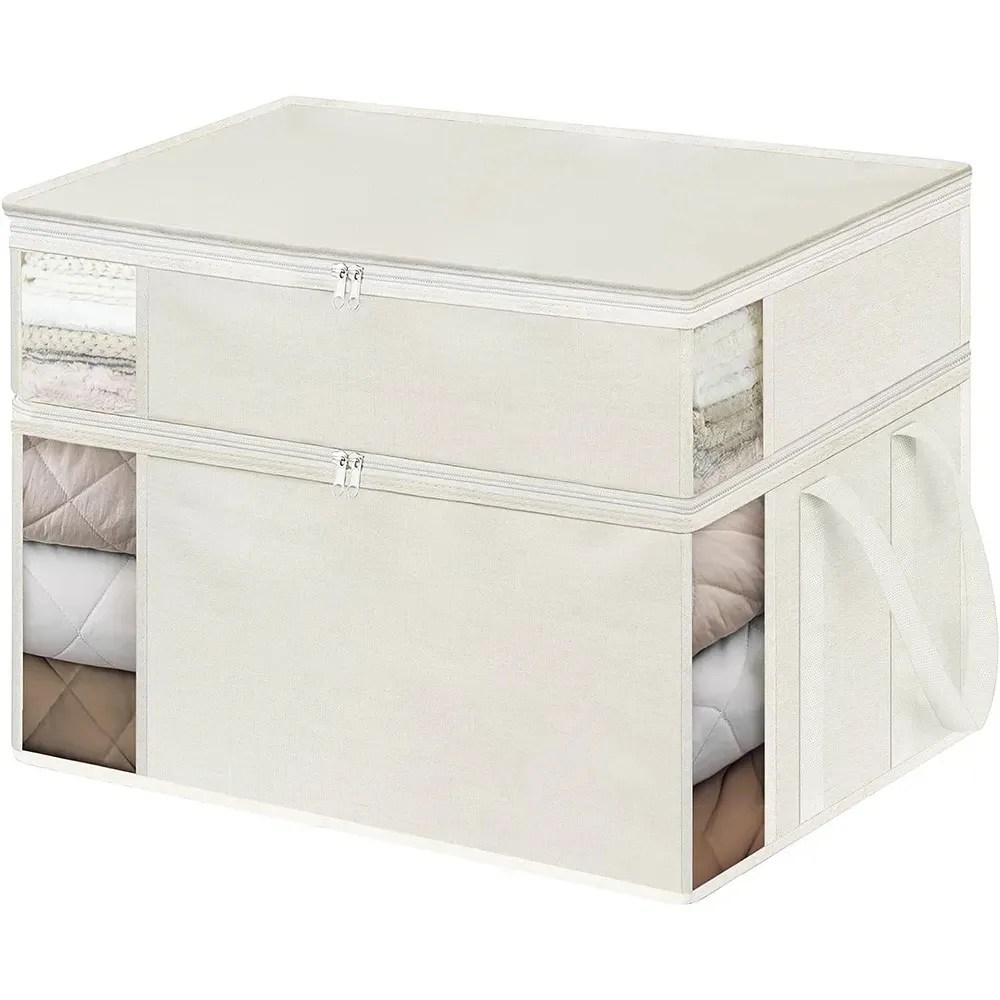 Foldable clothes storage bag