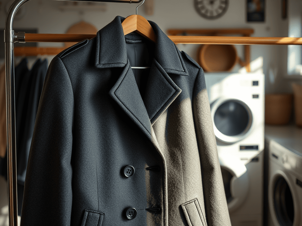 how to wash a pea coat- featured image