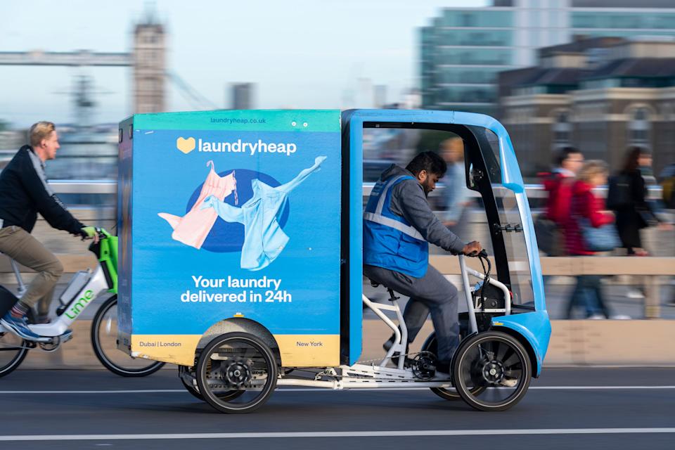 Yahoo article cover Laundryheap
