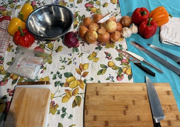 Knife Skills in the Gallery Workskop