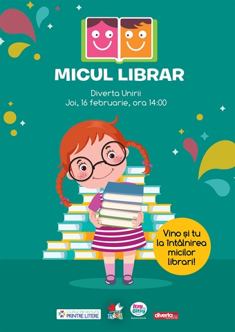 Vino la întâlnirea cu micii librari!