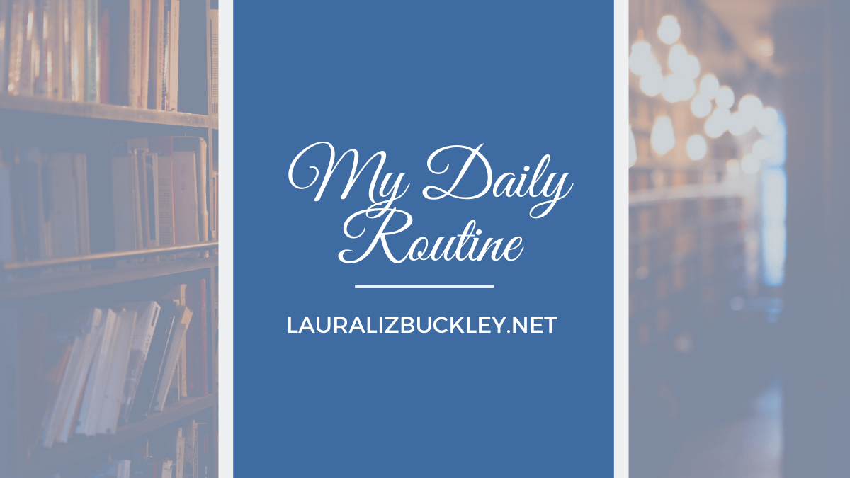 My Daily Routine Blog Post Banner
