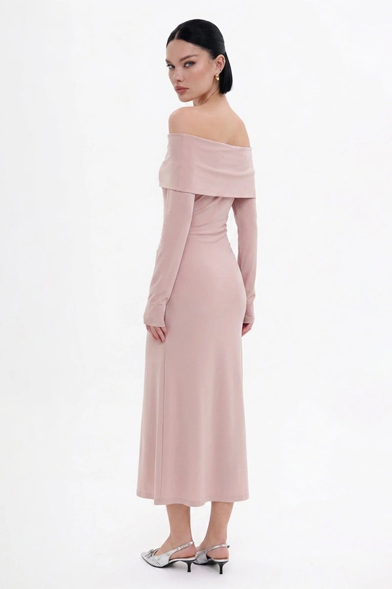 valrose Long-sleeved ruffled