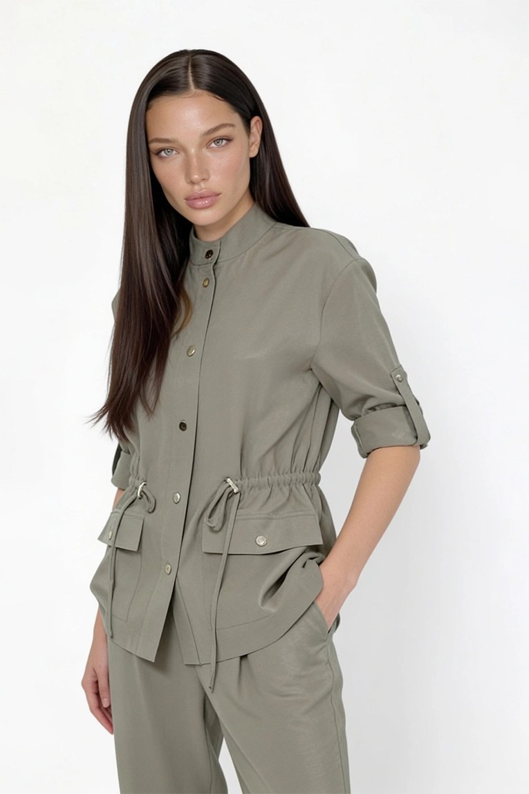 virelle Jacket with epaulettes