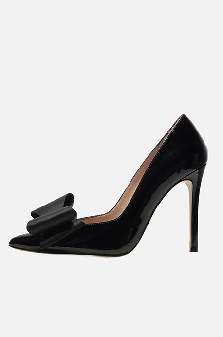royane Black shiny shoes