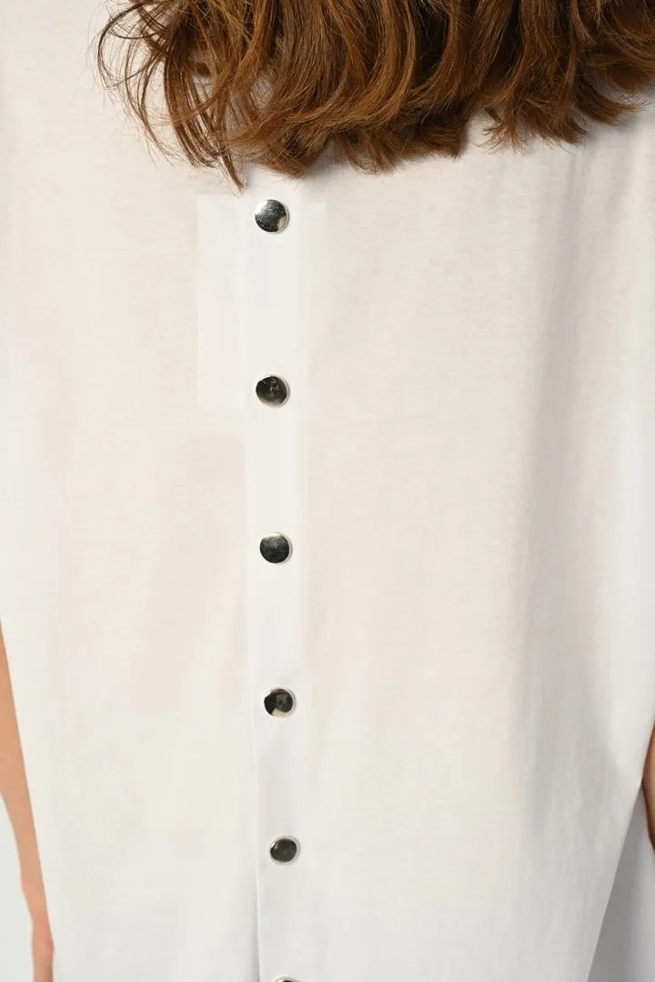Alternative view of Claspine <desc>Oversized shirt with press studs at the back</desc>