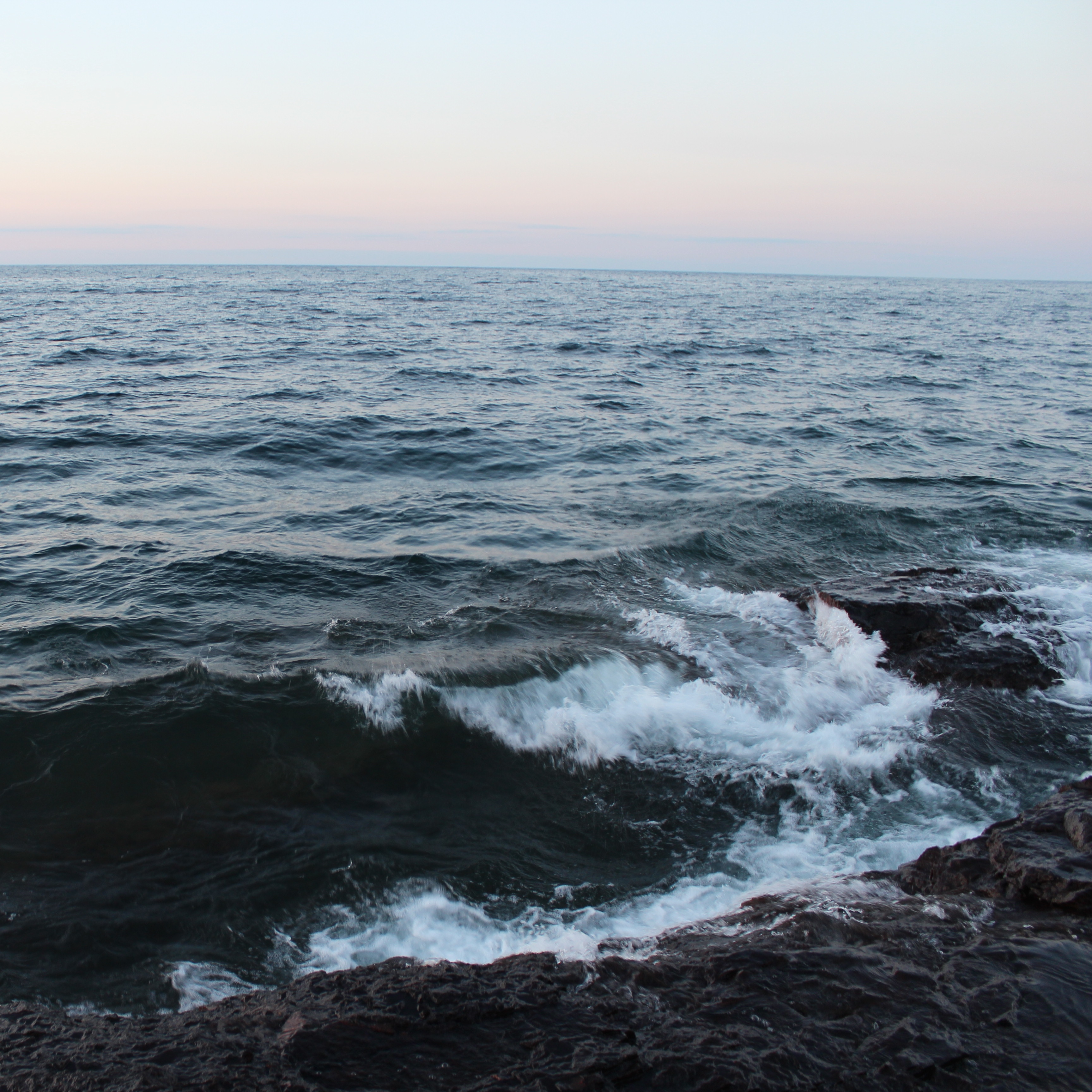 the waves are so calming