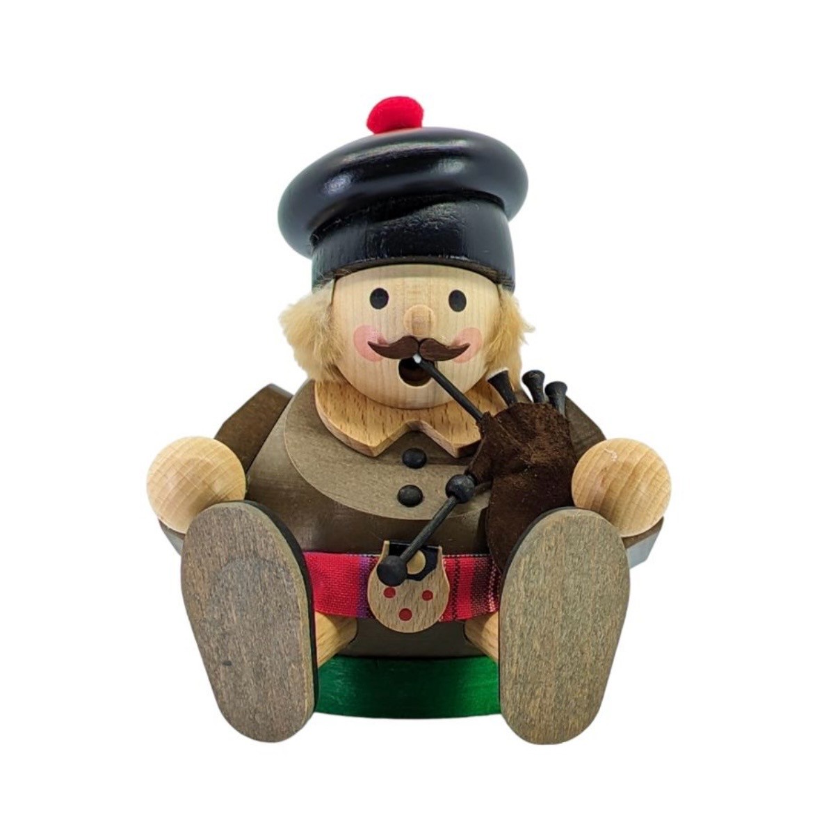Smoker Sitting Scottsman