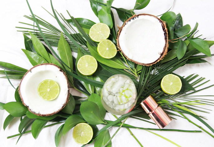 A Bubbly LifeCoconut Lime Cherry Vodka Cocktail Recipe A Bubbly Life