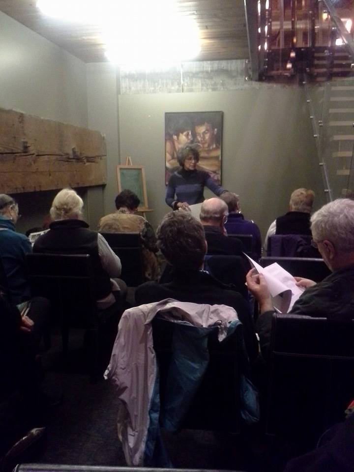 Professor Karin Magaldi discusses the work of Sarah Ruhl and her production of EURYDICE before a performance of ORLANDO (2015)