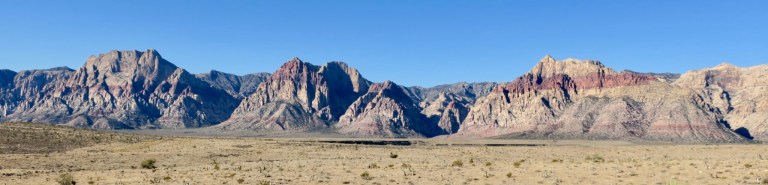 Red Rock Canyon scenic drive vista. (Lauren Danner photo)