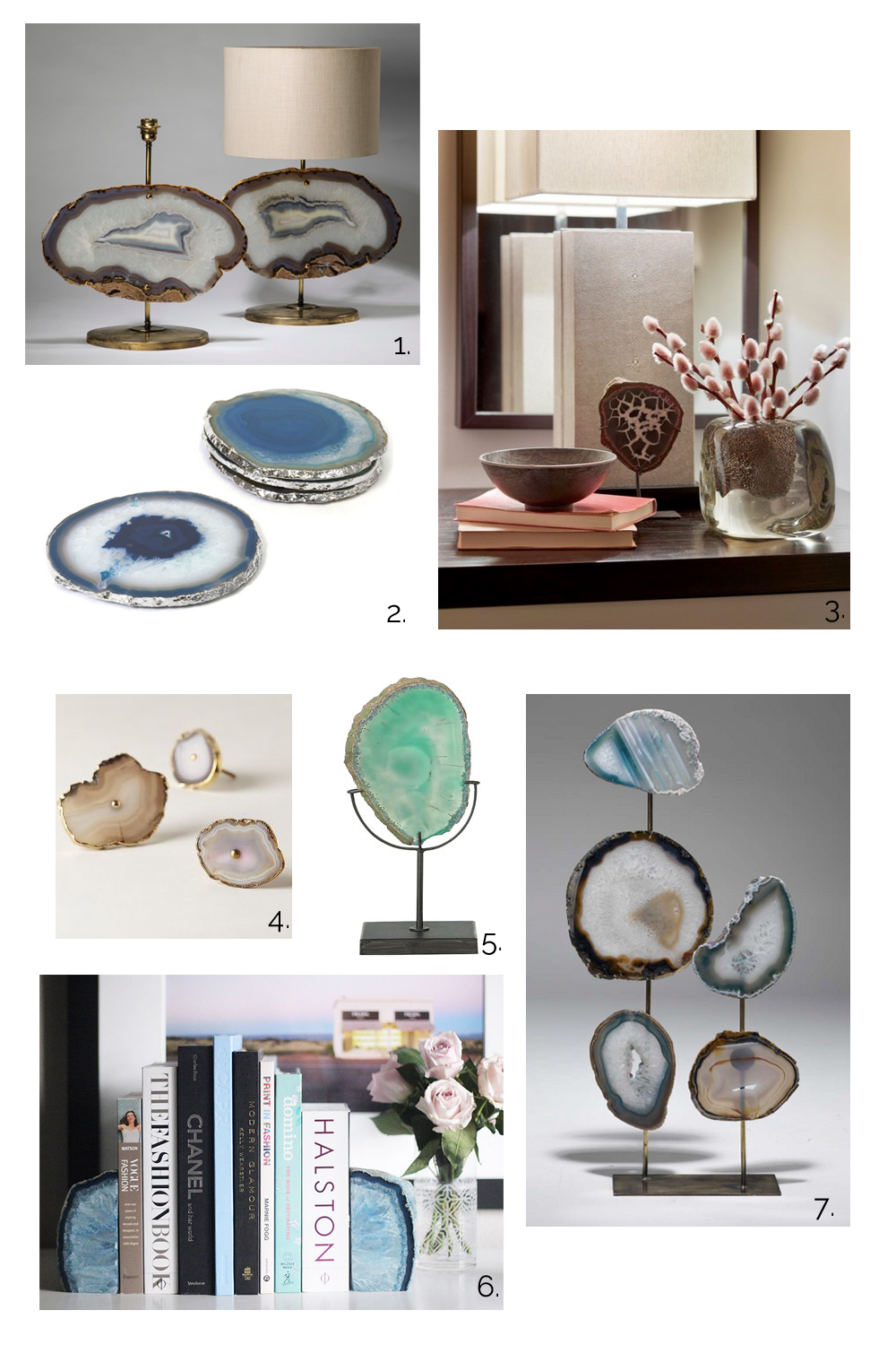 AGATE INTERIOR ACCESSORIES Lauren Gilberthorpe Interiors