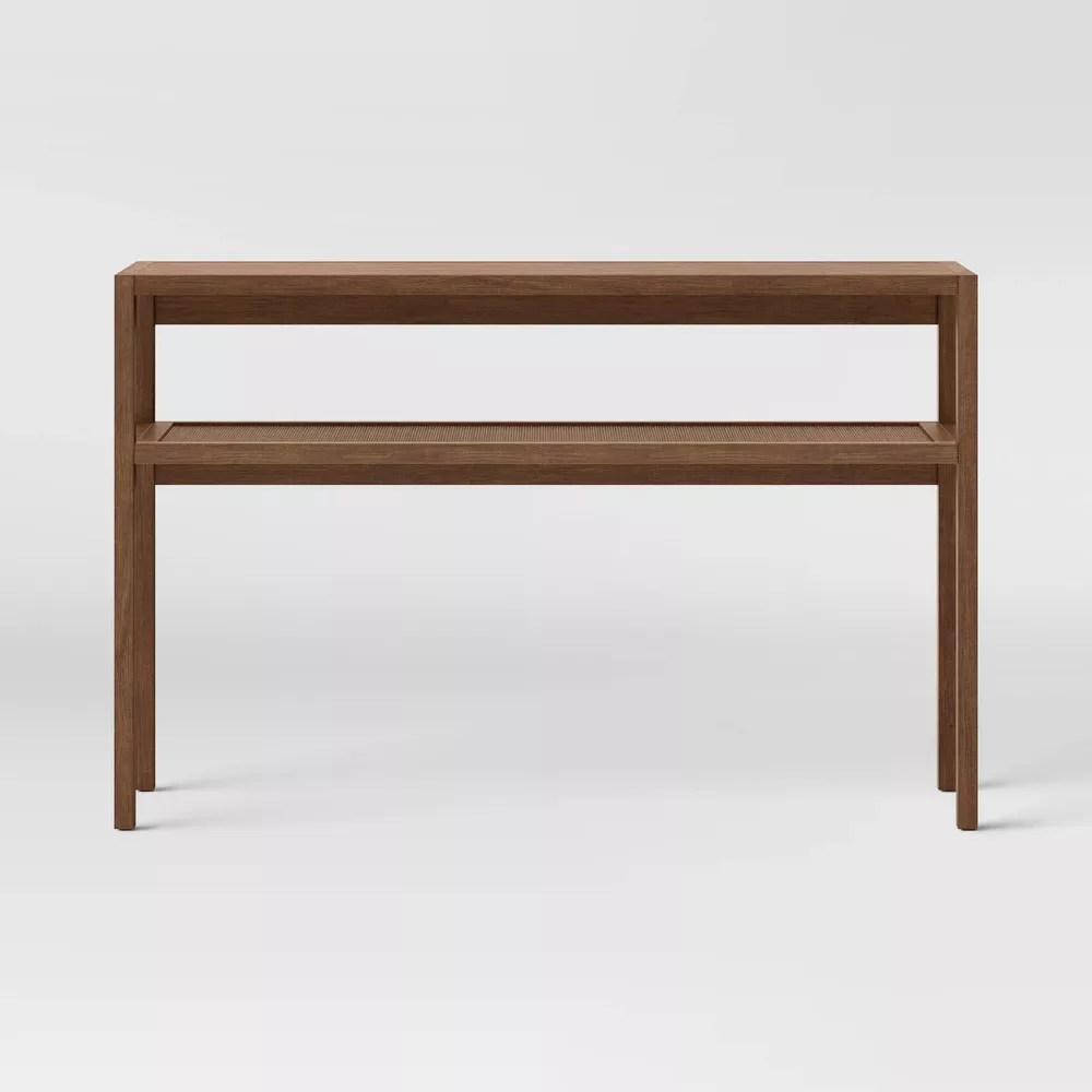 Warwick Narrow Console table with shelf