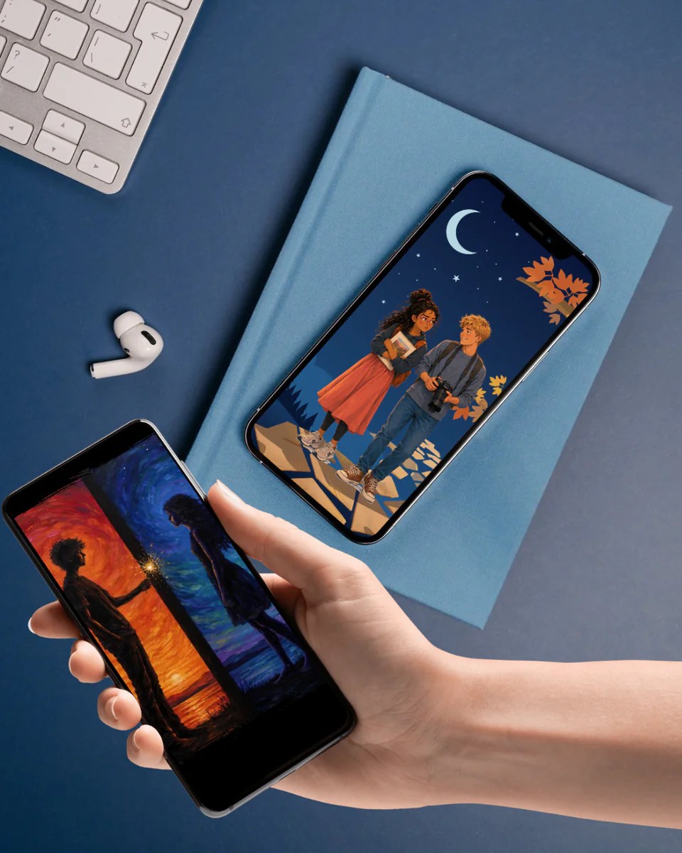 cell phones with Edges & Other Hard Things novelty wallpaper