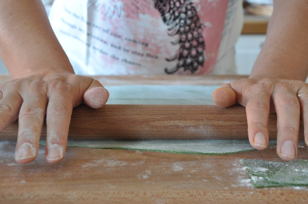 Pasta all'uovo verde