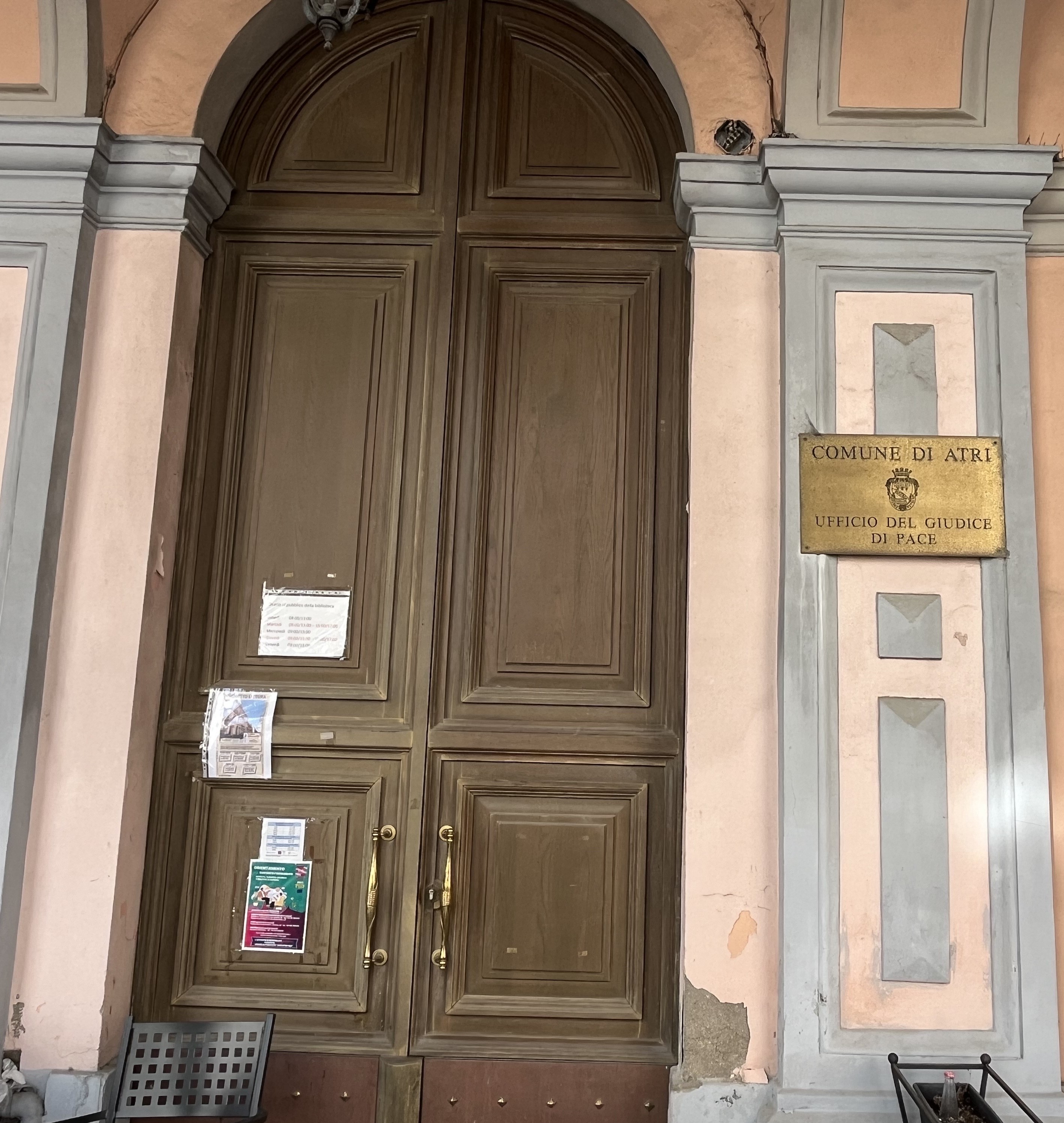 Atri, sulla vicenda dell’ufficio del Giudice di Pace la minoranza non apre bocca