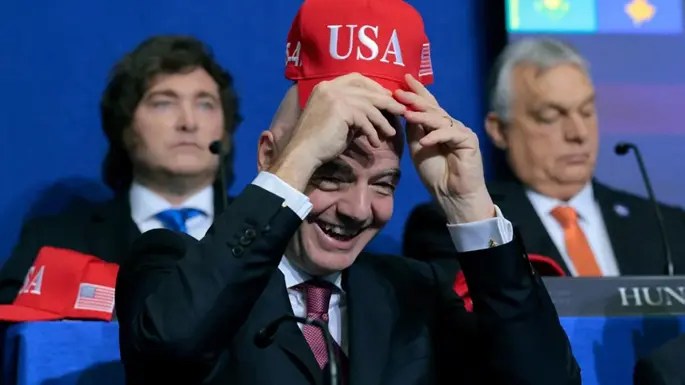 CÓMO FIFA RESPALDA PÚBLICAMENTE EL IMPERIALISMO ESTADOUNIDENSE
