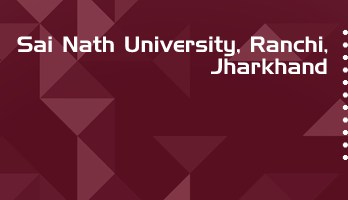 Sai Nath University LLB LLM Syllabus Revision Notes Study Material Guide Question Papers 1