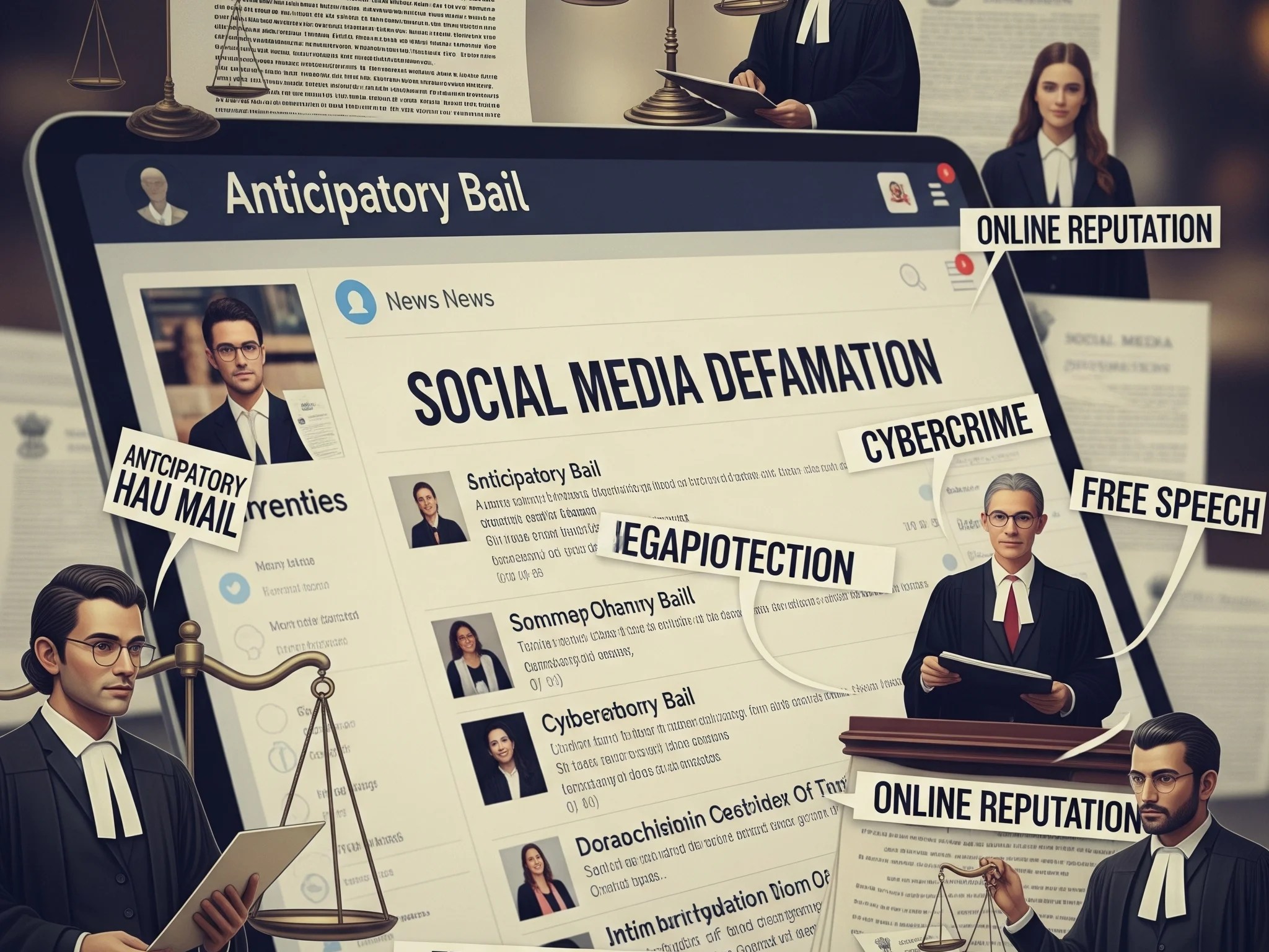 Anticipatory bail in social media defamation cases