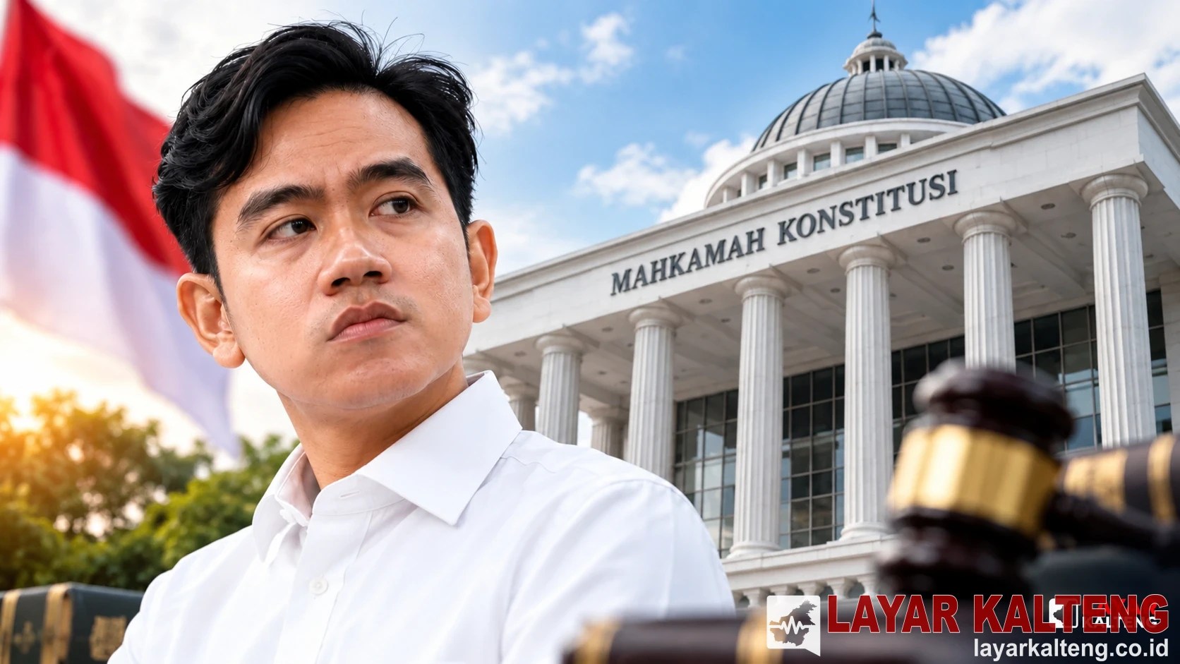 Gibran Rakabuming Raka dan proses hukum terkait syarat pencalonannya sebagai wakil presiden.