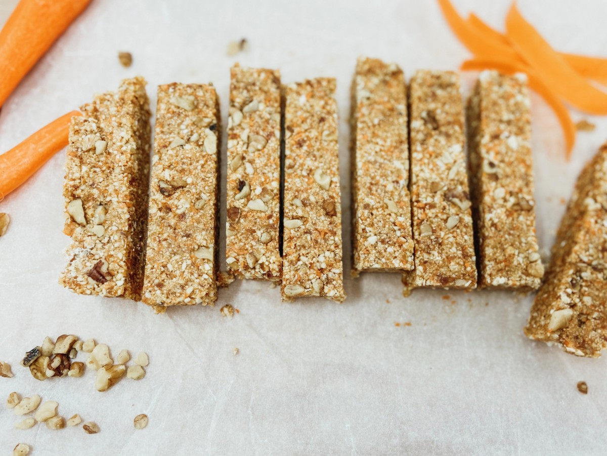 Carrot Cake RX Bars homemade RX Bars Layers of Flavor