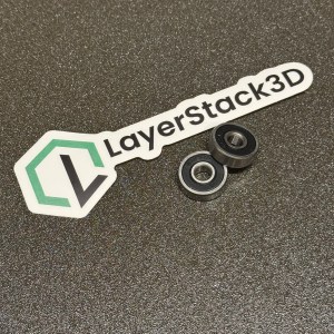 625-RS Metric Ball Bearing - 5x16x5