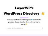 Layerwp S Wordpress Directory Find Awesome Plugins Themes More