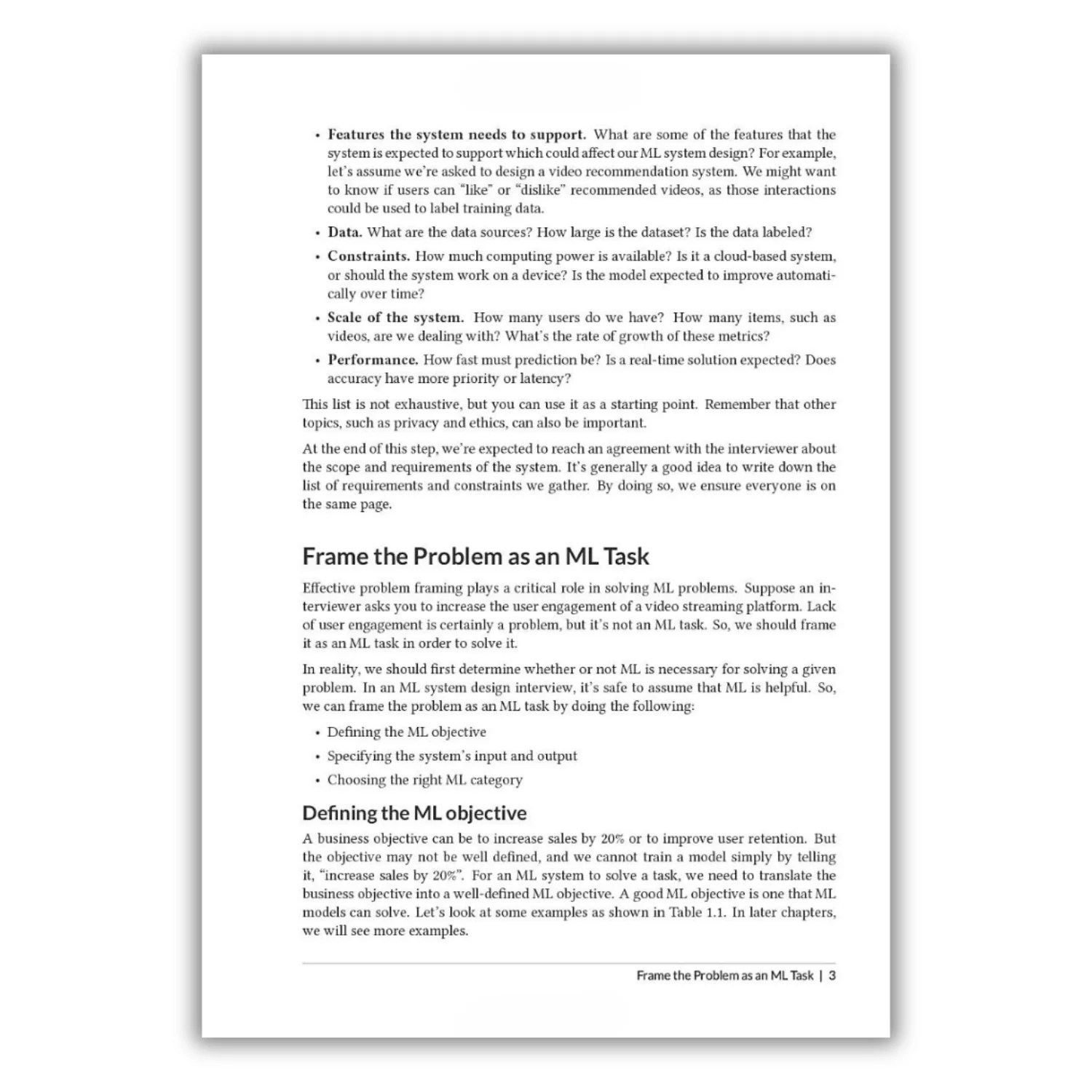 Machine Learning System Design Interview Spiral Bound Lay It Flat