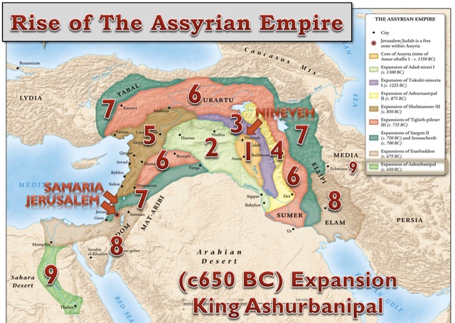 Assyria Map In The Bible Greece Armenia And Assyria Proposed By Paris 9 