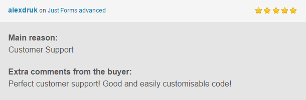 Just Forms advanced review