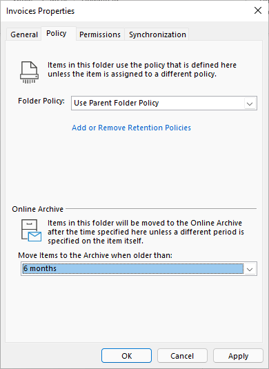 Outlook Online Archive for Office 365 Explained — LazyAdmin (10)