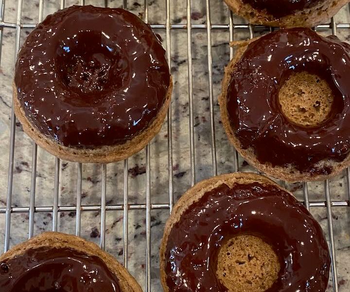 Easy Mocha Donuts