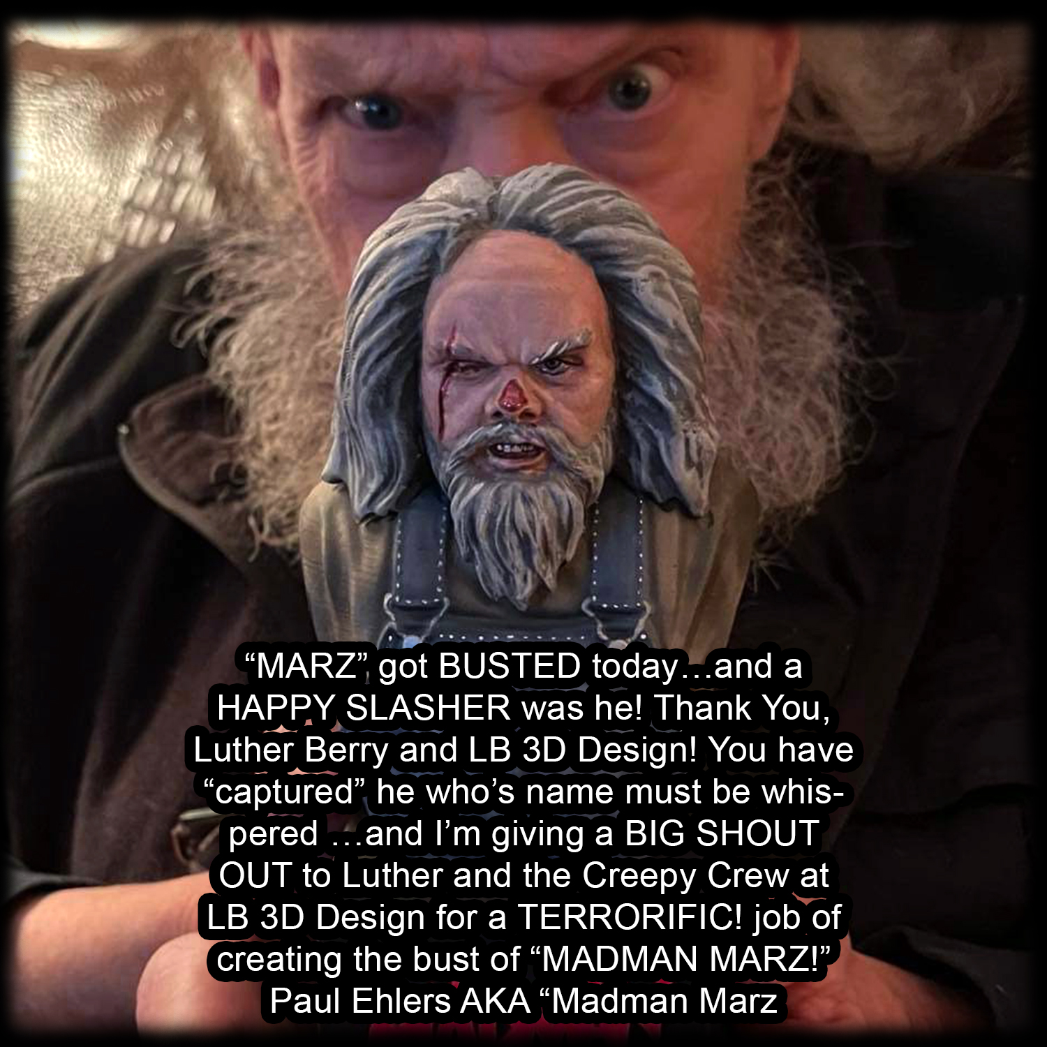 Madman “Madman Marz Officially Licensed Bust” – LB 3D Design