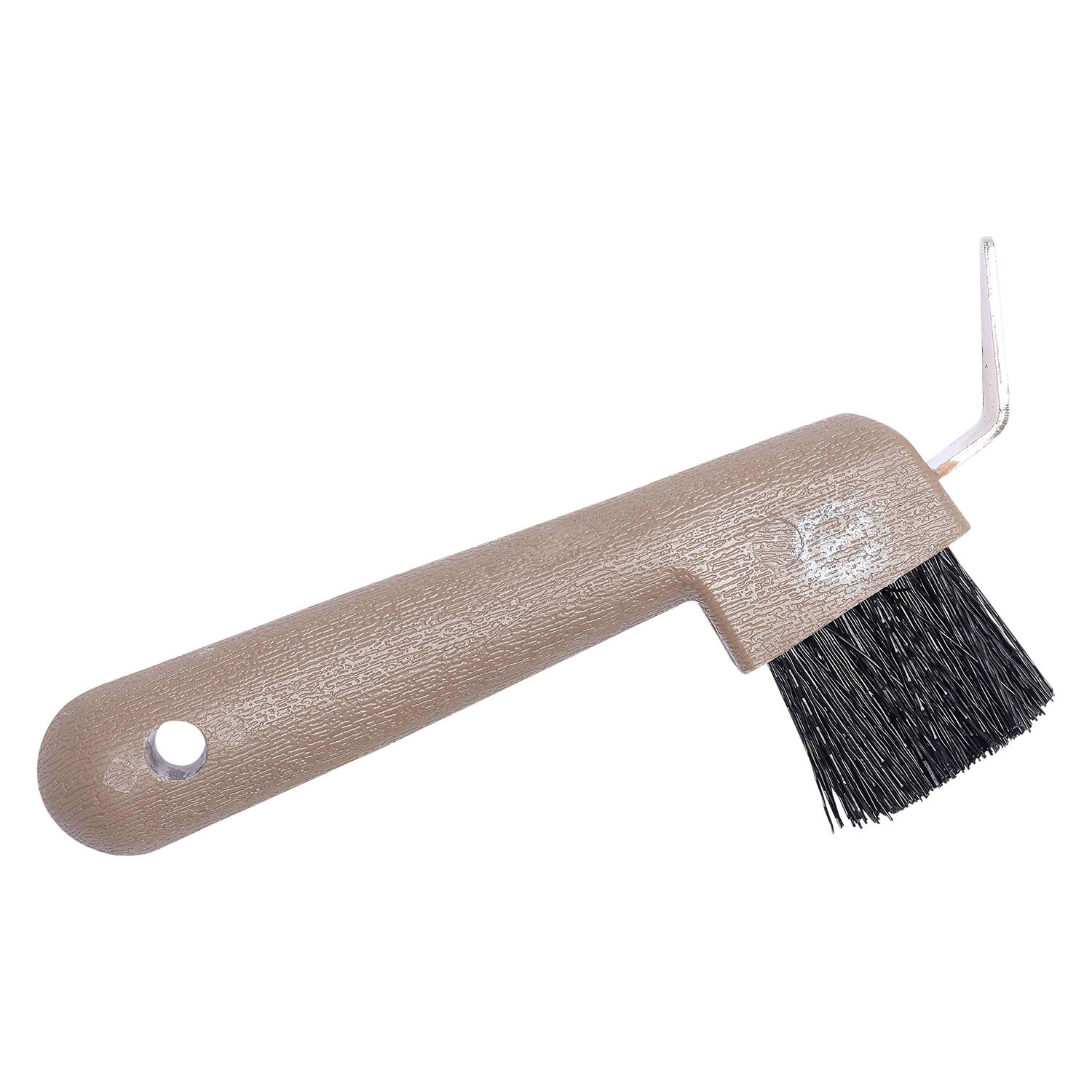 Imperial Riding Hoof Pick With Brush - Cappuccino