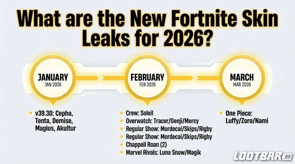 All Upcoming Fortnite Skin Leaks And Rumors In 2026