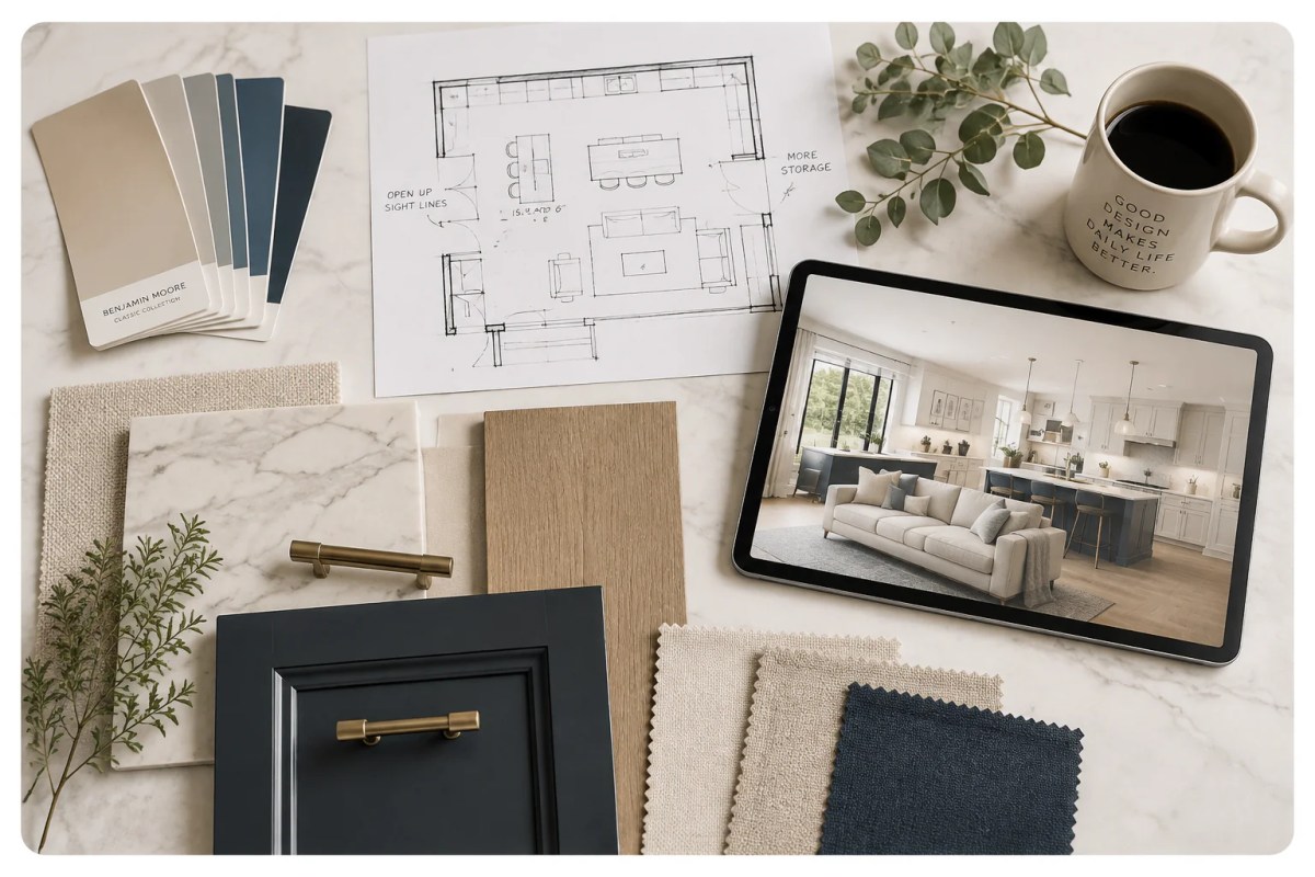 Interior design great room