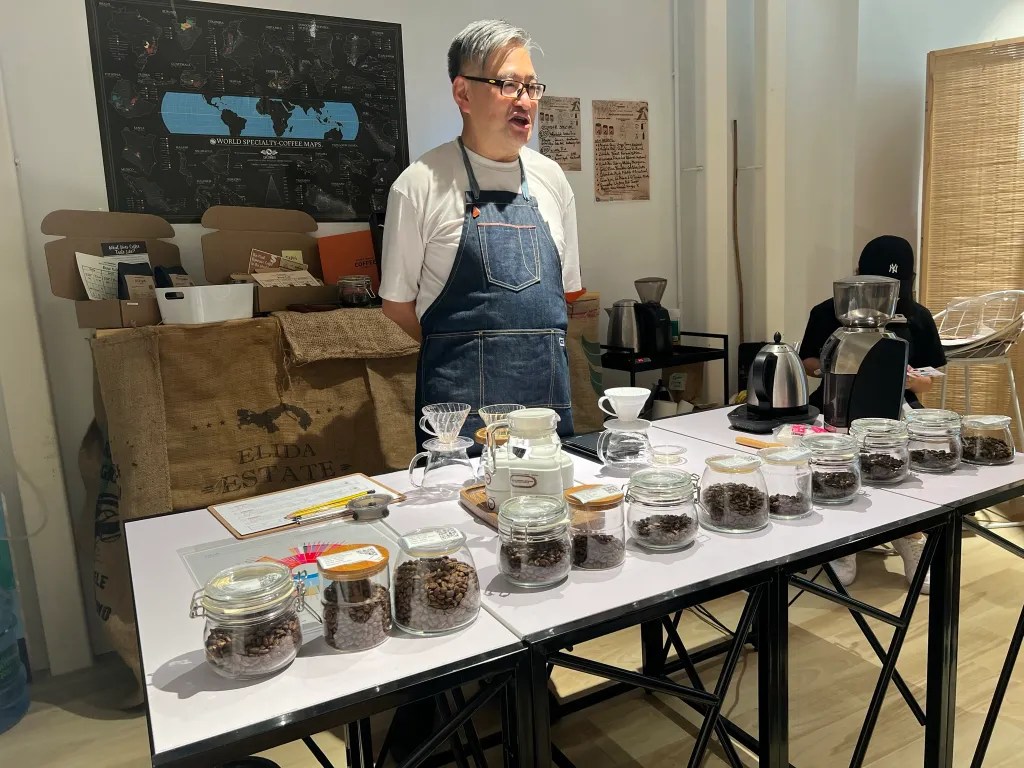 Coffee Tasting LCC Roastery